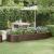 Strat înălțat grădină 249x100x36 cm oțel vopsit electrostatic GartenMobel Dekor