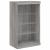 Servantă cu lumini LED, gri sonoma, 181,5x37x100 cm GartenMobel Dekor