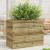 Jardinieră de grădină, 90x40x68,5 cm, lemn de pin impregnat GartenMobel Dekor