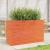 Jardinieră grădină, maro ceruit, 110x40x68,5 cm, lemn masiv pin GartenMobel Dekor