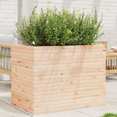 Jardinieră de grădină, 90x60x68,5 cm, lemn masiv de pin GartenMobel Dekor