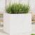 Jardinieră de grădină, alb, 90x60x68,5 cm, lemn masiv de pin GartenMobel Dekor