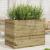 Jardinieră de grădină, 90x60x68,5 cm, lemn de pin impregnat GartenMobel Dekor