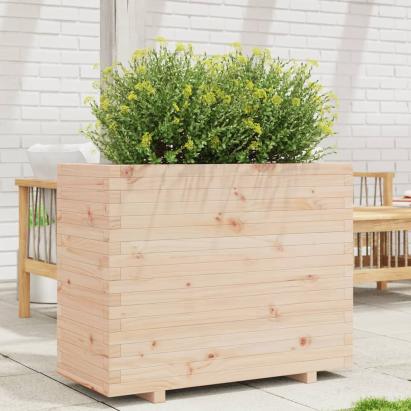 Jardinieră de grădină, 90x40x72,5 cm, lemn masiv de pin GartenMobel Dekor
