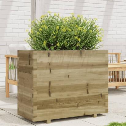 Jardinieră de grădină, 90x40x72,5 cm, lemn de pin impregnat GartenMobel Dekor
