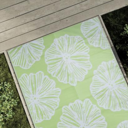 Covor de exterior, verde, 120x180 cm, PP GartenMobel Dekor
