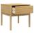 Măsuță de veioză FLORO maro ceară 55x55x54 cm lemn masiv pin GartenMobel Dekor