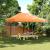 Cort de petrecere pliabil Pop-Up, portocaliu, 410x279x315 cm GartenMobel Dekor