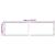 Paravan de grădină cu aspect de plantă, verde, 500x75 cm PVC GartenMobel Dekor