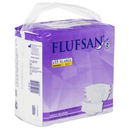 Flufsan Scutece pentru adulți de unică folosință, 15 buc., mărimea XL GartenMobel Dekor