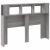 Tăblie de pat cu LED, gri sonoma, 140x18,5x103,5 cm, lemn GartenMobel Dekor