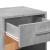 Noptiere, 2 buc., gri beton, 35x34x65 cm, lemn prelucrat GartenMobel Dekor