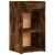 Noptiere, 2 buc., stejar fumuriu, 35x34x65 cm, lemn prelucrat GartenMobel Dekor