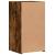 Noptiere, 2 buc., stejar fumuriu, 35x34x65 cm, lemn prelucrat GartenMobel Dekor