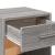 Noptiere, 2 buc., gri sonoma, 35x34x65 cm, lemn prelucrat GartenMobel Dekor