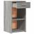 Noptiere, 2 buc., gri sonoma, 35x34x65 cm, lemn prelucrat GartenMobel Dekor