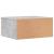 Suport imprimantă, gri, 49x40x22,5 cm, lemn prelucrat GartenMobel Dekor
