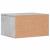 Suport imprimantă, gri, 40x32x22,5 cm, lemn prelucrat GartenMobel Dekor