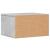 Suport imprimantă, gri, 40x32x22,5 cm, lemn prelucrat GartenMobel Dekor