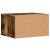 Suport imprimantă, stejar fumuriu, 40x32x22,5cm, lemn prelucrat GartenMobel Dekor
