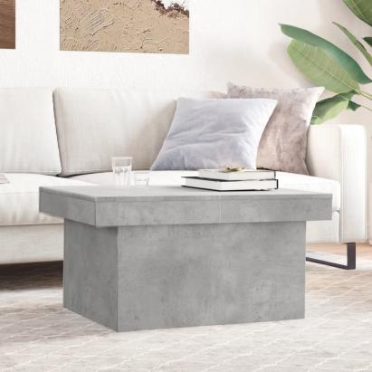 Măsuță de cafea, gri beton, 100x55x40 cm, lemn prelucrat GartenMobel Dekor