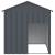 Cușcă câine cu acoperiș antracit 117x103x123 cm oțel galvanizat GartenMobel Dekor
