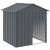 Cușcă câine cu acoperiș antracit 117x103x123 cm oțel galvanizat GartenMobel Dekor