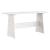 Set mobilier de bucătărie, 3 piese, alb, lemn masiv de pin GartenMobel Dekor