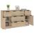 Set servantă, 3 piese, stejar sonoma, lemn prelucrat GartenMobel Dekor