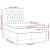Pat box spring cu saltea, crem, 120x200 cm, textil GartenMobel Dekor
