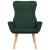 Scaun de relaxare, verde închis, material textil GartenMobel Dekor