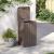 Coș de gunoi pentru exterior, maro, 38x38x65 cm, PP GartenMobel Dekor