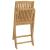 Scaune grădină pliante 2 buc. 57x48,5x90 cm lemn masiv acacia GartenMobel Dekor