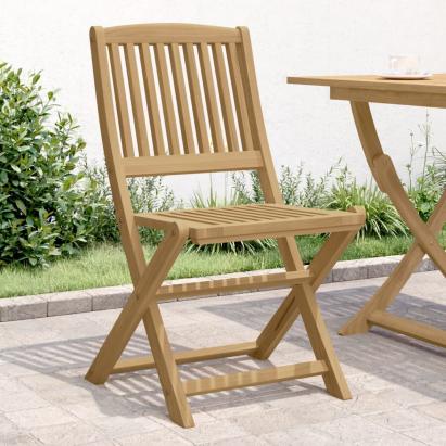 Scaune grădină pliante 2 buc. 57x48,5x90 cm lemn masiv acacia GartenMobel Dekor