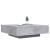 Măsuță de cafea cu lumini LED, gri beton, 100x100x31 cm GartenMobel Dekor