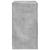 Dulap lateral cu lumini LED, gri beton, lemn prelucrat GartenMobel Dekor