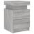 Noptiere cu lumini LED, 2 buc., gri sonoma, 35x39x55 cm GartenMobel Dekor