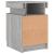 Noptiere cu lumini LED, 2 buc., gri sonoma, 35x39x55 cm GartenMobel Dekor