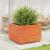 Jardinieră grădină, maro ceruit, 70x70x49,5 cm, lemn masiv pin GartenMobel Dekor