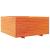 Jardinieră grădină maro ceruit, 100x100x49,5 cm, lemn masiv pin GartenMobel Dekor