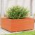 Jardinieră grădină maro ceruit, 110x110x49,5 cm, lemn masiv pin GartenMobel Dekor