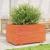 Jardinieră grădină, maro ceruit, 90x60x49,5 cm, lemn masiv pin GartenMobel Dekor
