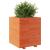 Jardinieră de grădină, maro ceruit 60x60x72,5 cm lemn masiv pin GartenMobel Dekor