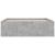 Cadru de pat mic dublu, gri beton, 120x190 cm GartenMobel Dekor