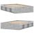 Cadru de pat mic dublu, gri beton, 120x190 cm GartenMobel Dekor