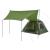 Cort de camping cupolă 4 persoane, setare rapidă, verde GartenMobel Dekor