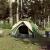 Cort de camping cupolă 3 persoane, setare rapidă, verde GartenMobel Dekor