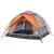 Cort camping cupolă 3 persoane, gri/portocaliu, setare rapidă GartenMobel Dekor