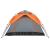 Cort camping cupolă 3 persoane, gri/portocaliu, setare rapidă GartenMobel Dekor