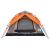 Cort camping cupolă 4 persoane, gri/portocaliu, setare rapidă GartenMobel Dekor